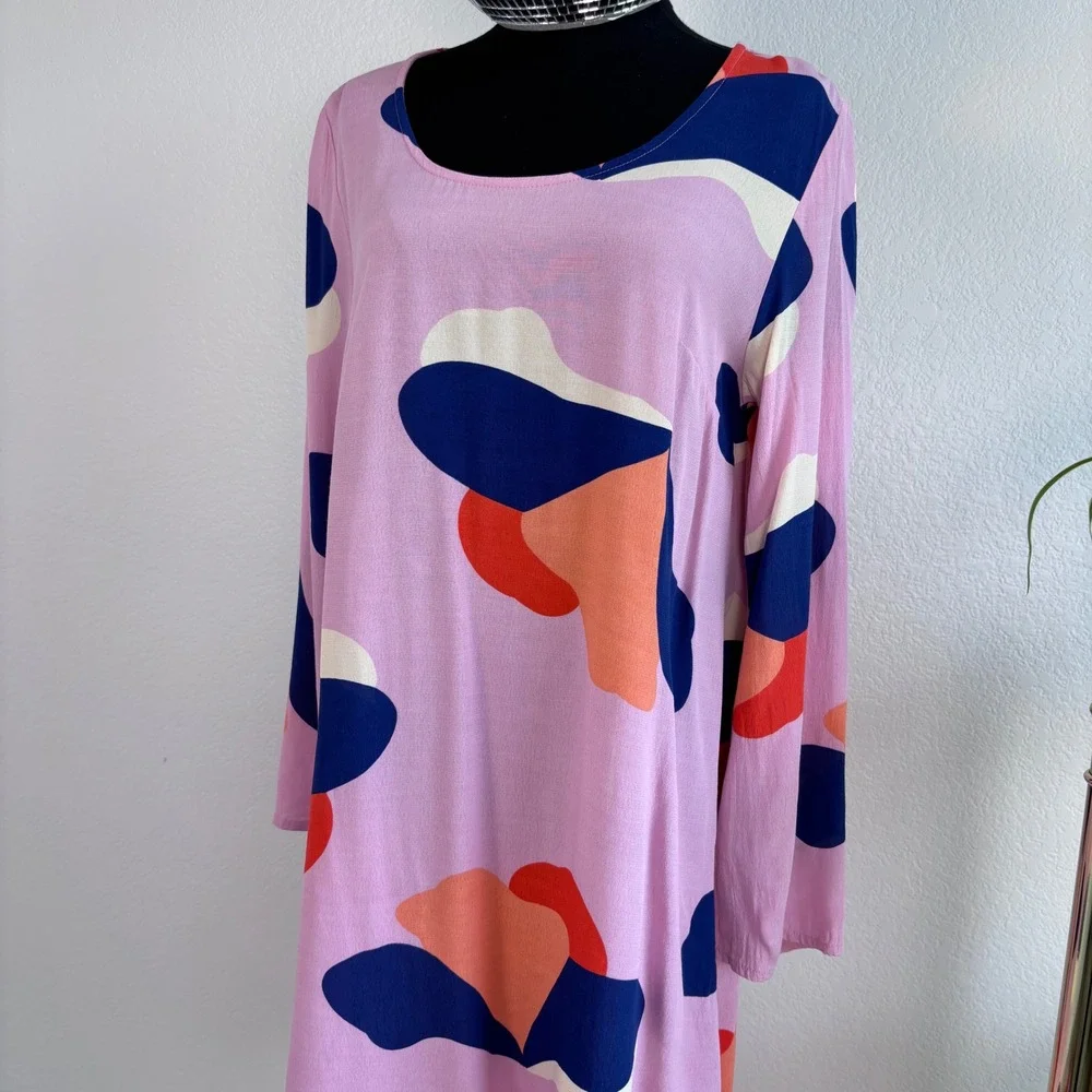 Mister Zimi Desert‎ Lily Billie Dress, AU 10 / US 6, Lilac Abstract Print Shift